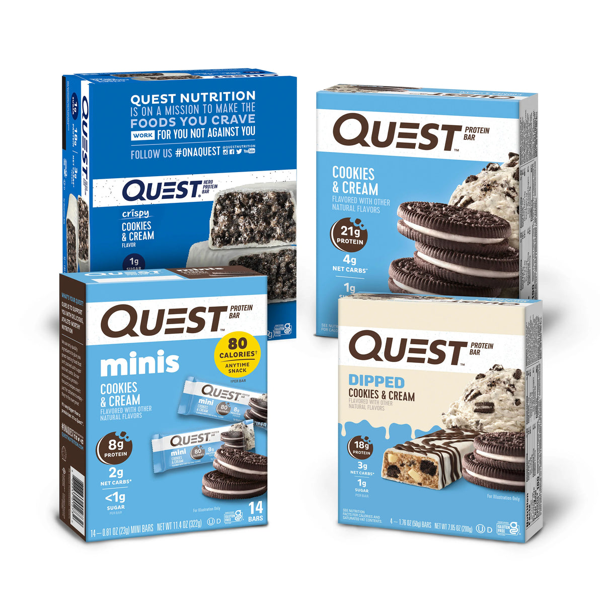Cookies & Cream Variety Pack