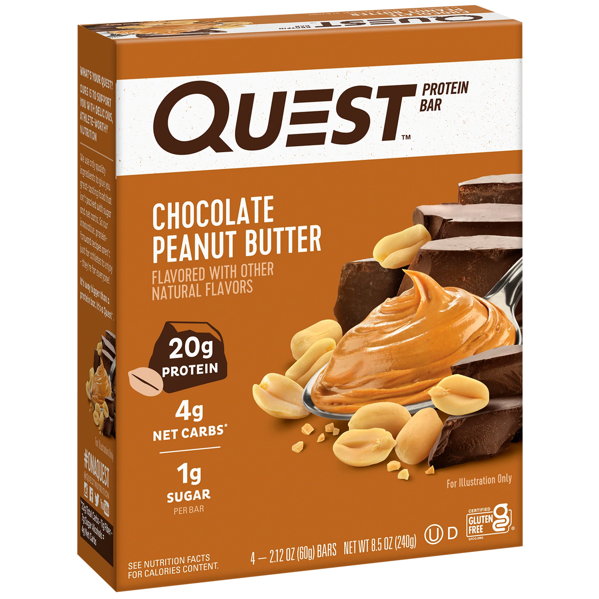 Chocolate Peanut Butter Protein Bar